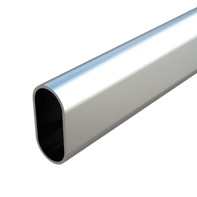 Verbindungselement für ovale Rohre* Verbindungselement für ovale Rohre*