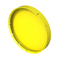 Schützende Ventilflanschabdeckung* Schützende Ventilflanschabdeckung*