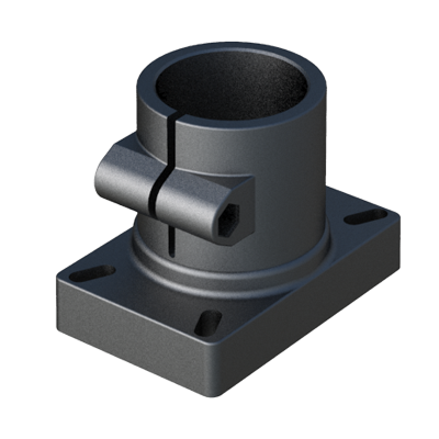 Verbinder, der für das schnelle und bequeme Anbringen von runden Profilen geeignet ist, wodurch die Kosten für das Schweißen entfallen. Im Verbinder-Set sind  Schrauben und Stecker enthalten,  durch die die Schraubenköpfe verdeckt werden können. Die glatte Oberfläche verhindert so die Ansammlung von Schmutz und Feuchtigkeit und sorgt ür eine bessere Ästhetik. Auf Anfrage ist es möglich kundenspezifische Verbinder herzustellen und diese mit Slogan, Logo und Farben Ihrer Firma auszustatten (Mindestmenge 250 Einheiten).