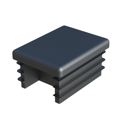 Unsere Endrohre für rechteckige Rohre wurden mit <b> seitlichen Öffnungen </b> konstruiert, um die Haken zum Verbinden der Stützen in modularen Metallregalsystemen aufzunehmen. <br>
Sie eignen sich für Rohre und tiefe Löcher, bei denen es zu scharfen Kanten und Formschwankungen kommen kann. <br>
Sie können auch als herkömmliche Endkappen verwendet werden. <br>
Sie sind auch für Vierkantrohre erhältlich: LFAA.