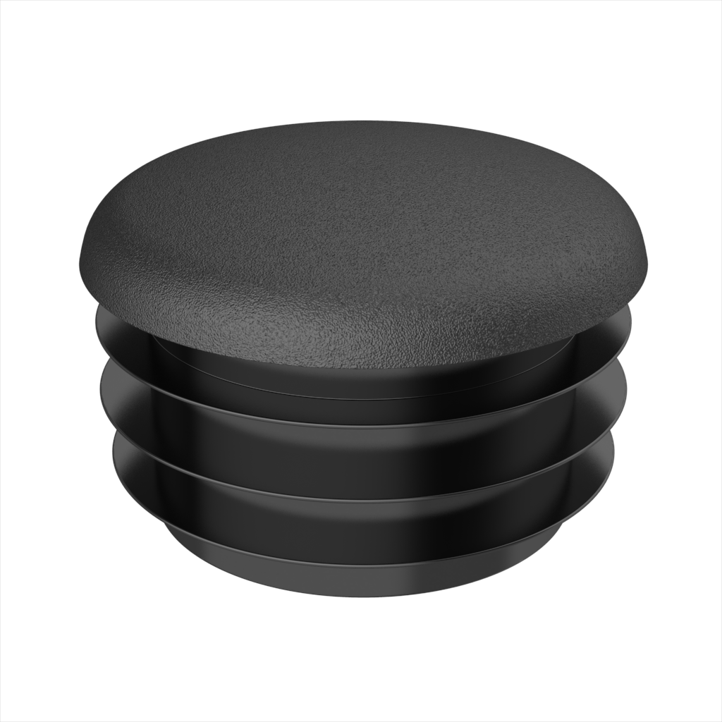 LSL-Gleiter sind so konzipiert, dass sie <b>guten Halt</b>, <b>einfache Montage</b> und ein <b>minimalistisches Finish</b> aufgrund der abgerundeten Form seines Kopfes gewährleisten. Sie werden zum Verschließen verschiedener Rohre und/oder Löcher verwendet, die keiner großen mechanischen Belastung standhalten müssen und <b><i>nicht als Alternative zu den Endkappen von Stühlen und/oder Möbeln zu empfehlen sind</b></i>.
<br>
Für den Einsatz als Gleitanschlag und für eine einfache Montage bei Rohren mit größerer Wandstärke empfehlen wir eine Anschrägung des Rohrinnendurchmessers (ca. 0,3 - 0,5 x 60°).
<br>
<b>Sonderfarben</b>, <b>Firmenlogo</b> und Fertigung mit <b>TPE-Material</b> (rutschfest, geräuschmindernd und beständig gegen einen höheren Temperaturbereich) können unter Bestellung  angefragt werden, bitte kontaktieren Sie uns.
<br>
Aus produktionstechnischen Gründen kann ein Restanguss das Maß L überschreiten. Je nach Artikelauswahl kann die Oberflächenbeschaffenheit zwischen poliert und erodiert variieren.
<br>