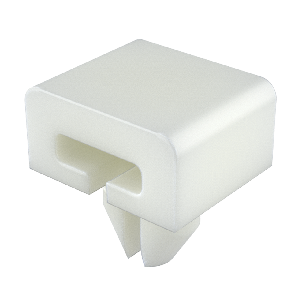 Unser Kabelbindersockel mit Clip wurde entworfen um Kabelbinder sicher mit vorgebohrten Löchern zu verbinden. Besonders nützlich in Anwendungen, in denen die Rückseite der Platte unzugänglich ist. Das spezielle Kopfdesign erlaubt die Fixierung eines Kabelbinders. Wählen Sie einen geeigneten Kabelbinder aus unserer Produktgruppe: MB.