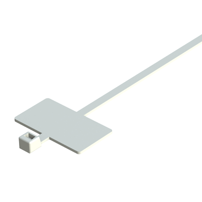 Unser nicht wiederverwendbarer Kabelbinder mit Etikett wurde mit einem Bereich für Beschriftungen entworfen. Er wird in vielen Anwendungen genutzt, in denen die Identifikation oder Beschriftung eines Produktes notwendig ist. Er ist ideal für die Rückverfolgbarkeit von Produkten. Wenn Sie nach wiederverwendbaren Kabelbindern suchen, besuchen Sie bitte unsere Produktfamilie: MBEC.