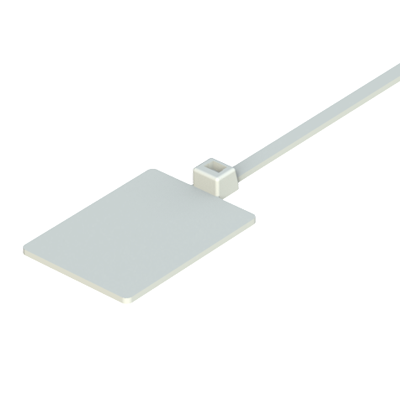 Unser nicht wiederverwendbarer Kabelbinder mit Etikett wurde mit einem Bereich für Beschriftungen entworfen. Er wird in vielen Anwendungen genutzt, in denen die Identifikation oder Beschriftung eines Produktes notwendig ist. Er ist ideal für die Rückverfolgbarkeit von Produkten. Wenn Sie nach wiederverwendbaren Kabelbindern suchen, besuchen Sie bitte unsere Produktfamilie: MBEC.