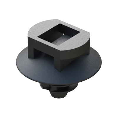 Unser Kabelbinder mit Lamellenclip wurde für die Montage in einem vorgebohrten Loch entworfen. Sein spezielles Kopfdesign erlaubt das Fixieren von Kabelbindern. Wählen Sie den am besten geeigneten Kabelbinder aus unserer Produktgruppe: MB.