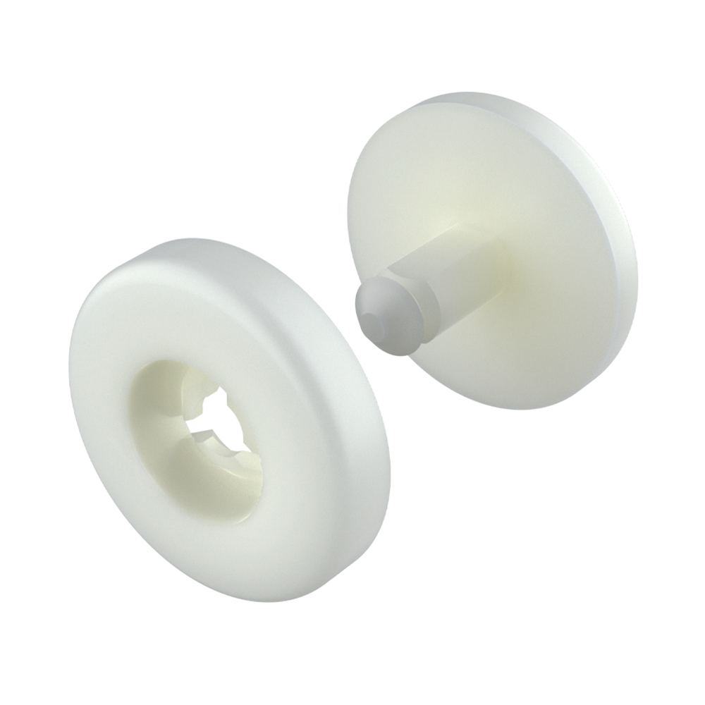 Unsere Mininiete ist ideal für die Anwendung an Teilen, die bewegt werden. Mit nur einem Klick wird Sie für die Befestigung einer Vielzahl von Materialien genutzt. Für die schnelle und einfache Montage werden einfach der männliche und der weibliche Teil zusammengedrückt. Der männliche und weibliche Teil werden separat verpackt und verkauft.