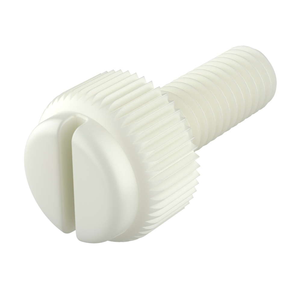 <p>MTCER-Schrauben werden aus <strong>PA66</strong> hergestellt – einem hochwertigen technischen Thermoplast, der ausgezeichnete mechanische Festigkeit, gute thermische Stabilität und angemessene chemische Beständigkeit vereint. Sie sind eine leichte und zuverlässige Alternative zu Metallschrauben in zahlreichen industriellen Anwendungen.</p>

<p><strong>Haupteigenschaften</strong><br>
&bull; <strong>Thermisch:</strong> PA66 bis 100 °C<br>
&bull; <strong>Mechanisch:</strong> hohe Festigkeit und gute Maßstabilität<br>
&bull; <strong>Chemisch:</strong> gute Beständigkeit gegenüber Ölen, Fetten, Kohlenwasserstoffen und gängigen Lösungsmitteln</p>

<p><strong>Vorteile gegenüber Metallschrauben</strong><br>
&bull; Geringeres Gewicht bei gleichbleibender Festigkeit<br>
&bull; Korrosionsfrei, auch in aggressiven Umgebungen<br>
&bull; Elektrisch und thermisch isolierend<br>
&bull; Nicht magnetisch, nicht leitend und funkenfrei<br>
&bull; Dämpfen Vibrationen und reduzieren Geräusche<br>
&bull; Weniger Wartung und höhere Lebensdauer unter schwierigen Bedingungen</p>

<p>Ideal für Branchen wie Elektro, Elektronik, Automobil, Bauwesen, Klimatechnik und allgemeine Industrie.</p>